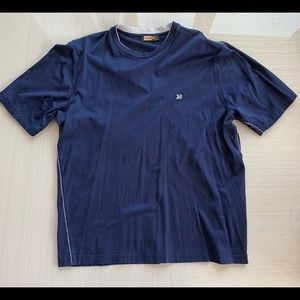 Zilli authentic t-shirt for men in navy color